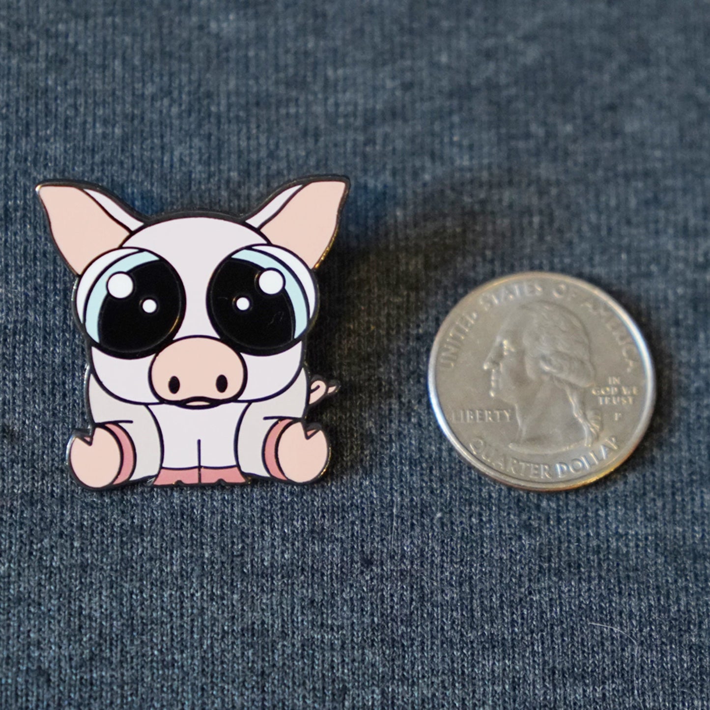 Mikey the Pig - Hard Enamel Pin