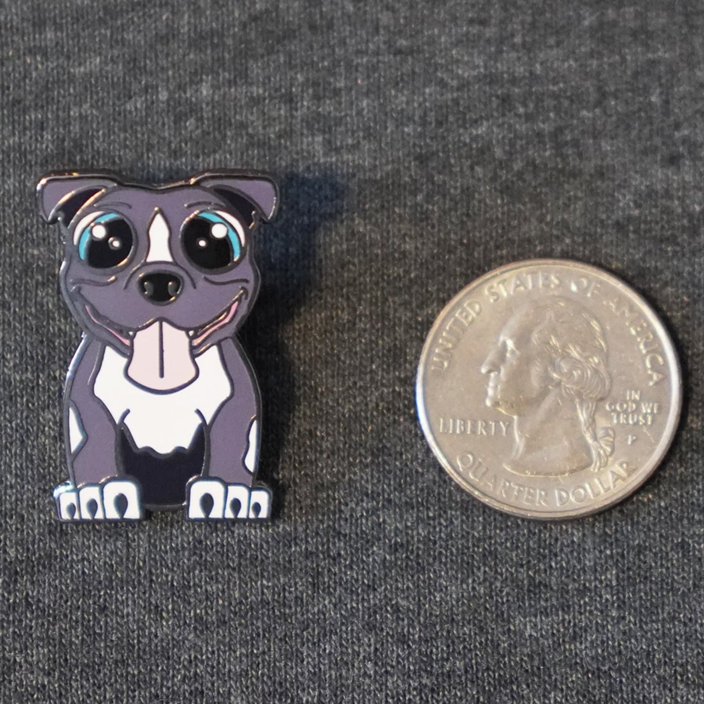 Penny the Pit Bull - Hard Enamel Pin