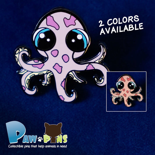 Owen the Octopus - Hard Enamel Pin