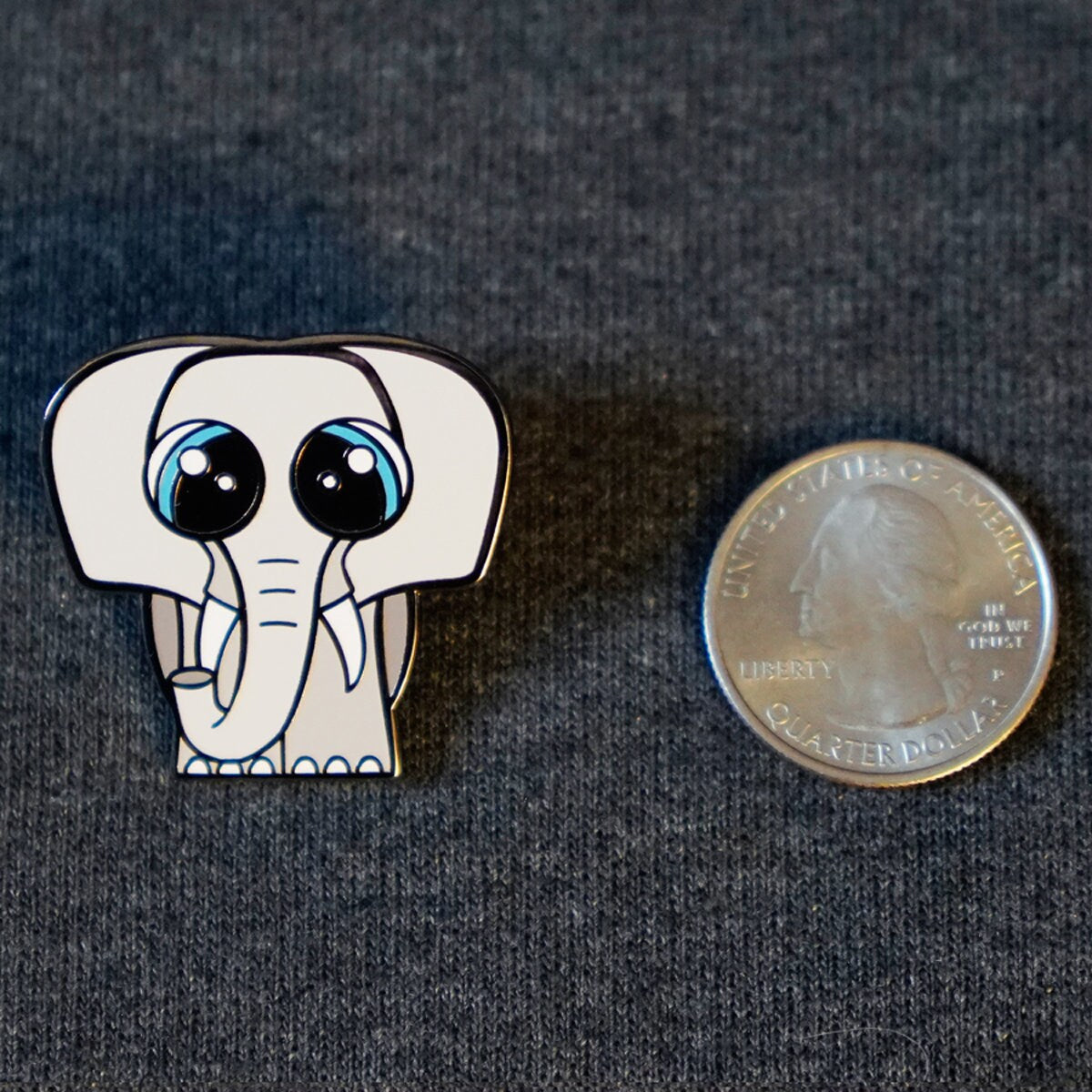 Harry the Elephant - Hard Enamel Pin