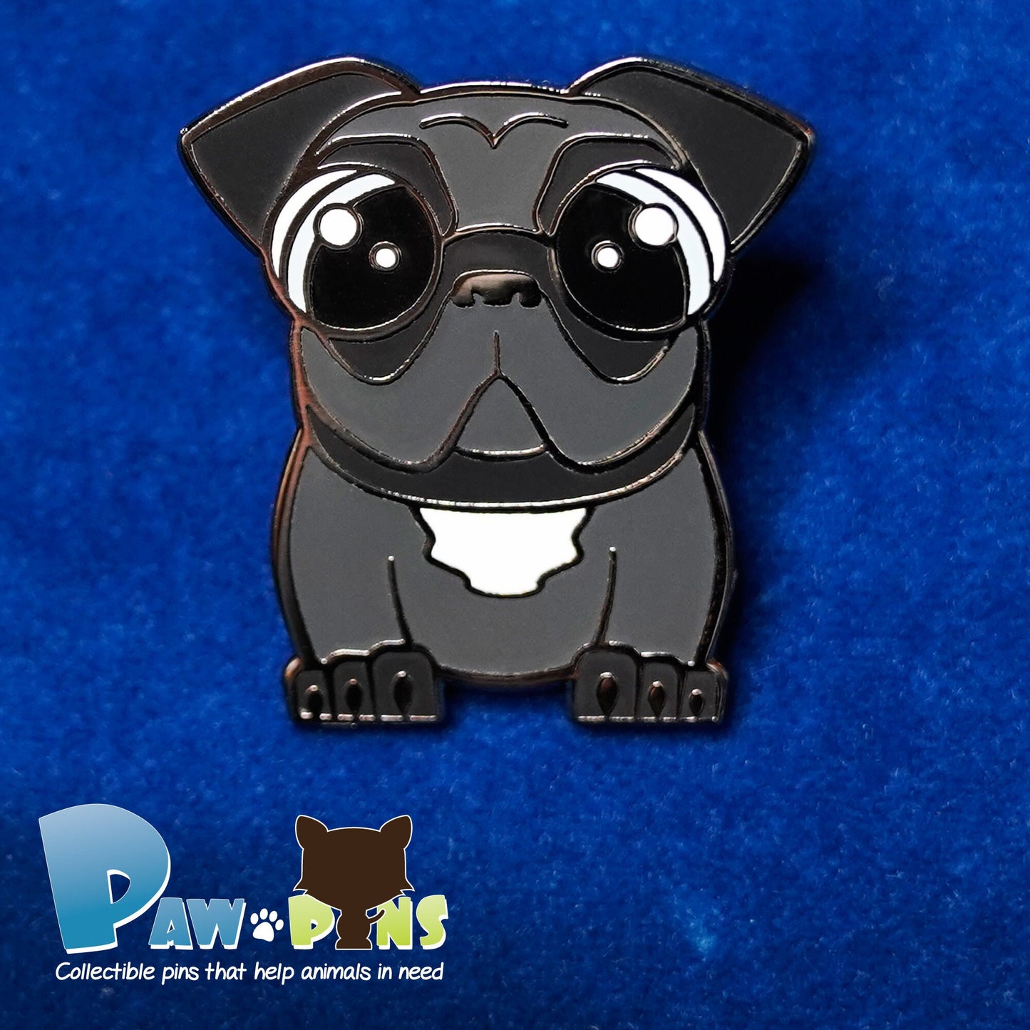 Paddy the Pug - Hard Enamel Pin