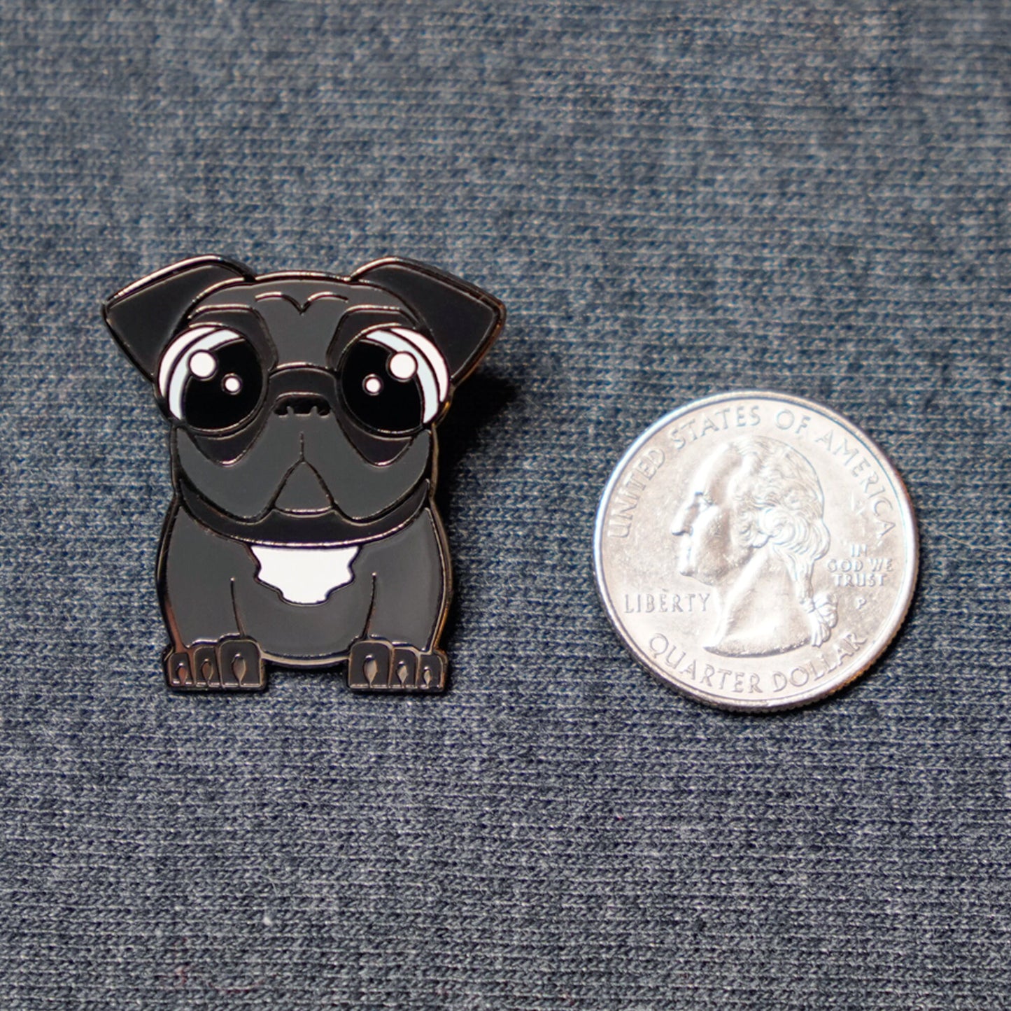 Paddy the Pug - Hard Enamel Pin