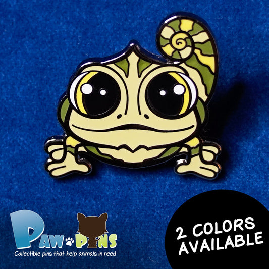 Darwin the Chameleon - Hard Enamel Pin