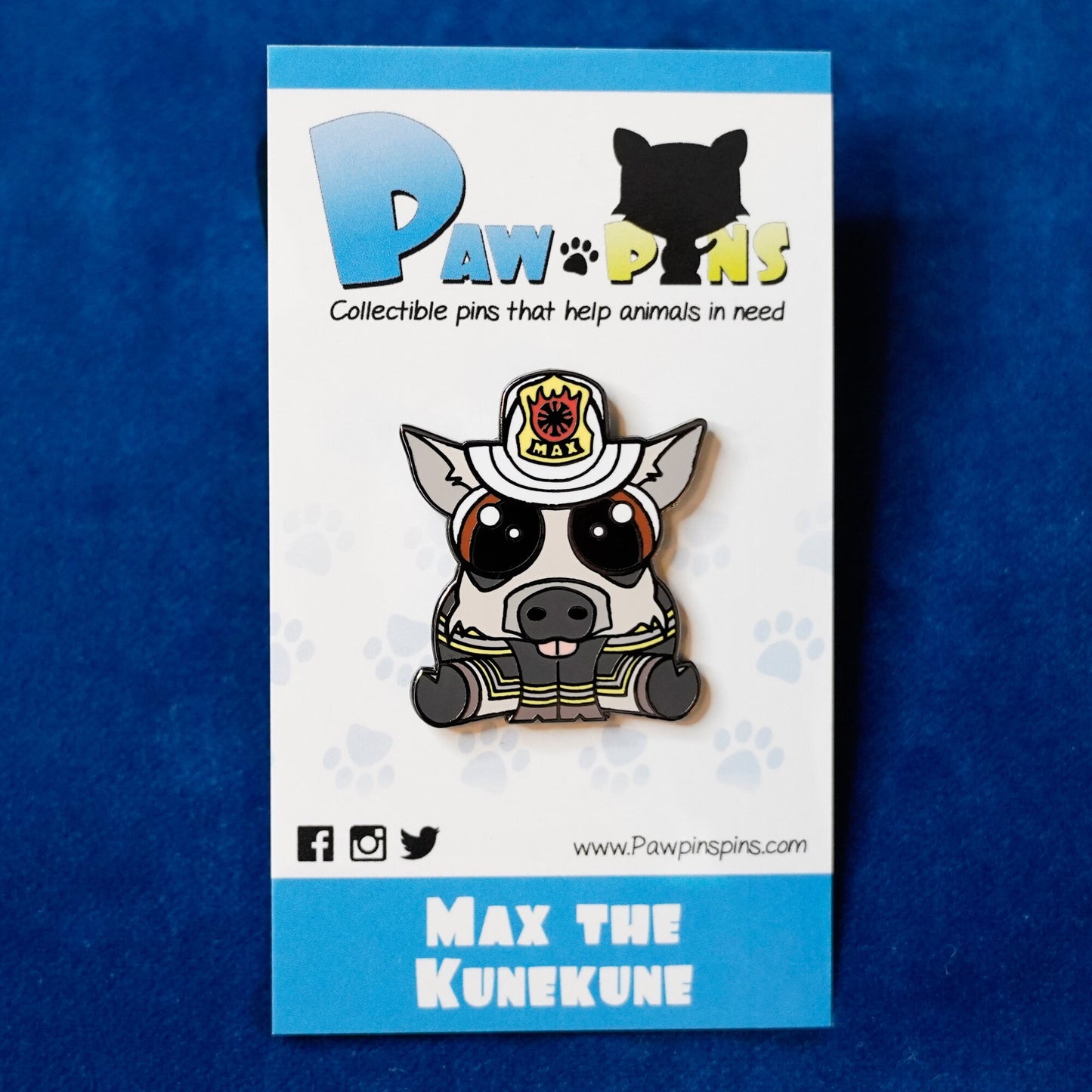 Max the Kunekune - Hard Enamel Pin