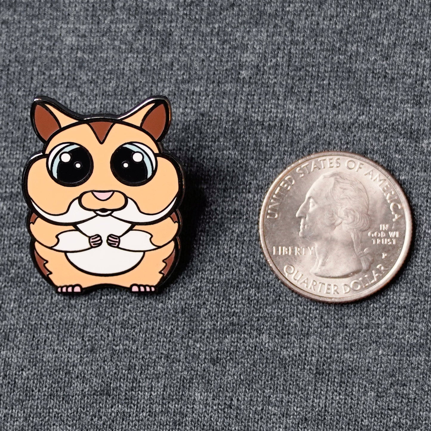 Ricky the Hamster - Hard Enamel Pin