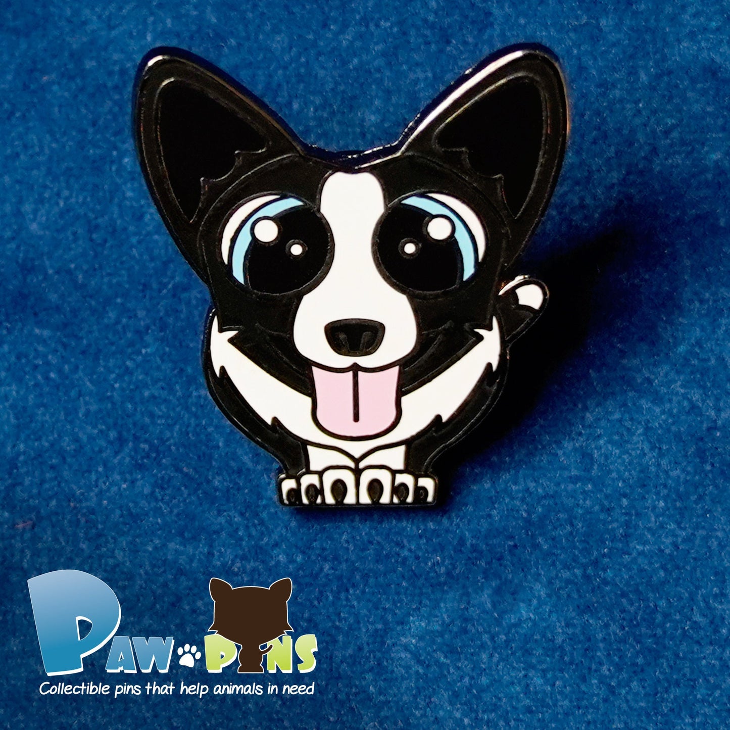 Skip the Corgi - Hard Enamel Pin