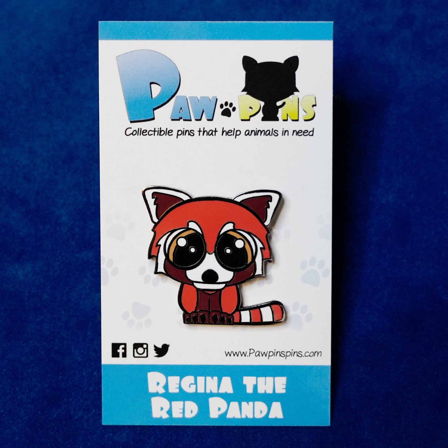 Regina the Red Panda - Hard Enamel Pin