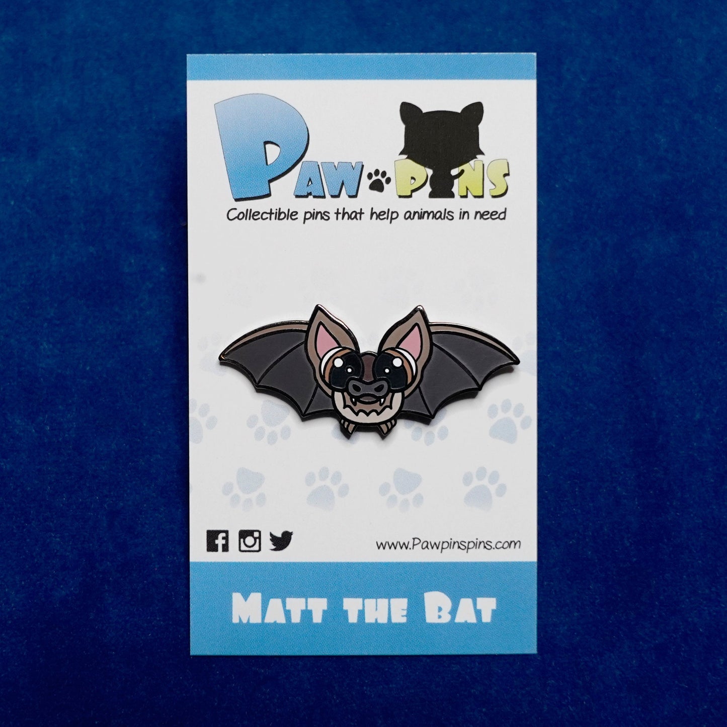 Matt the Bat - Hard Enamel Pin