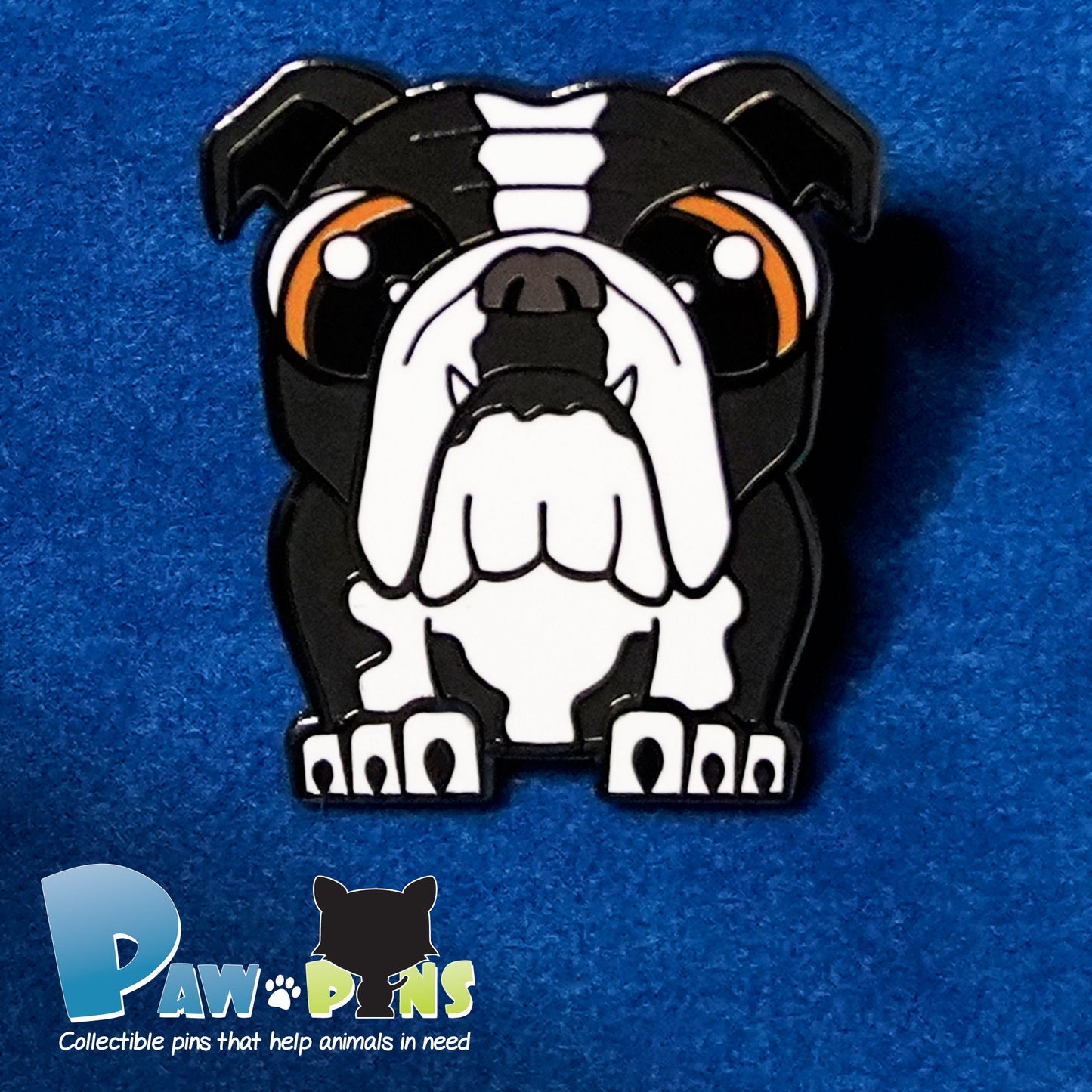 Brendan the Bulldog - Hard Enamel Pin