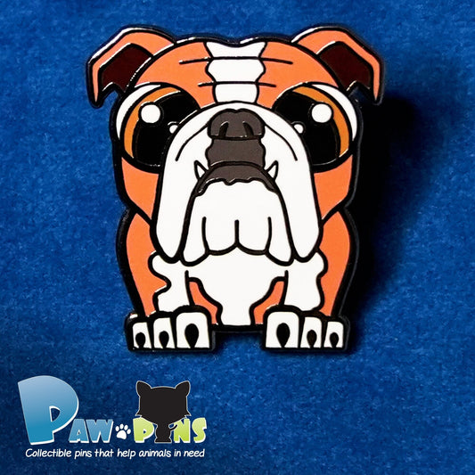 Brendan the Bulldog - Hard Enamel Pin