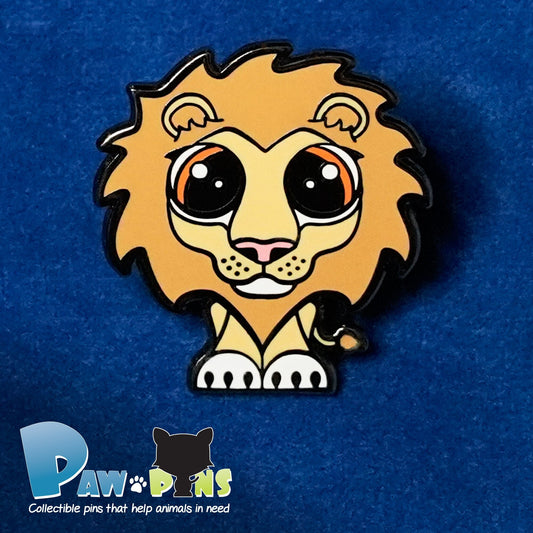 Hank the Lion - Hard Enamel Pin