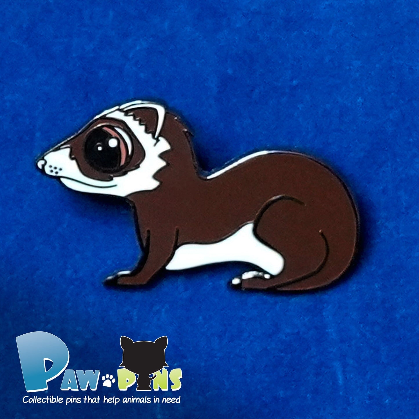 Milly the Ferret - Hard Enamel Pin