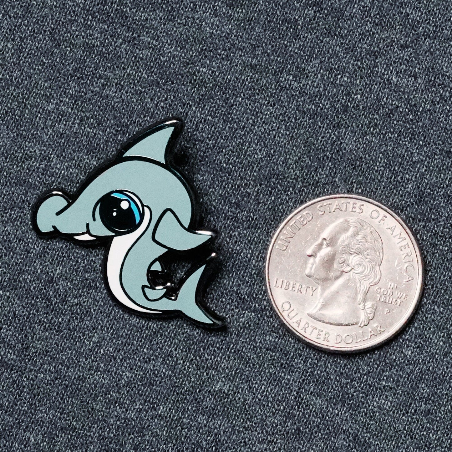 Bob the Hammerhead - Hard Enamel Pin