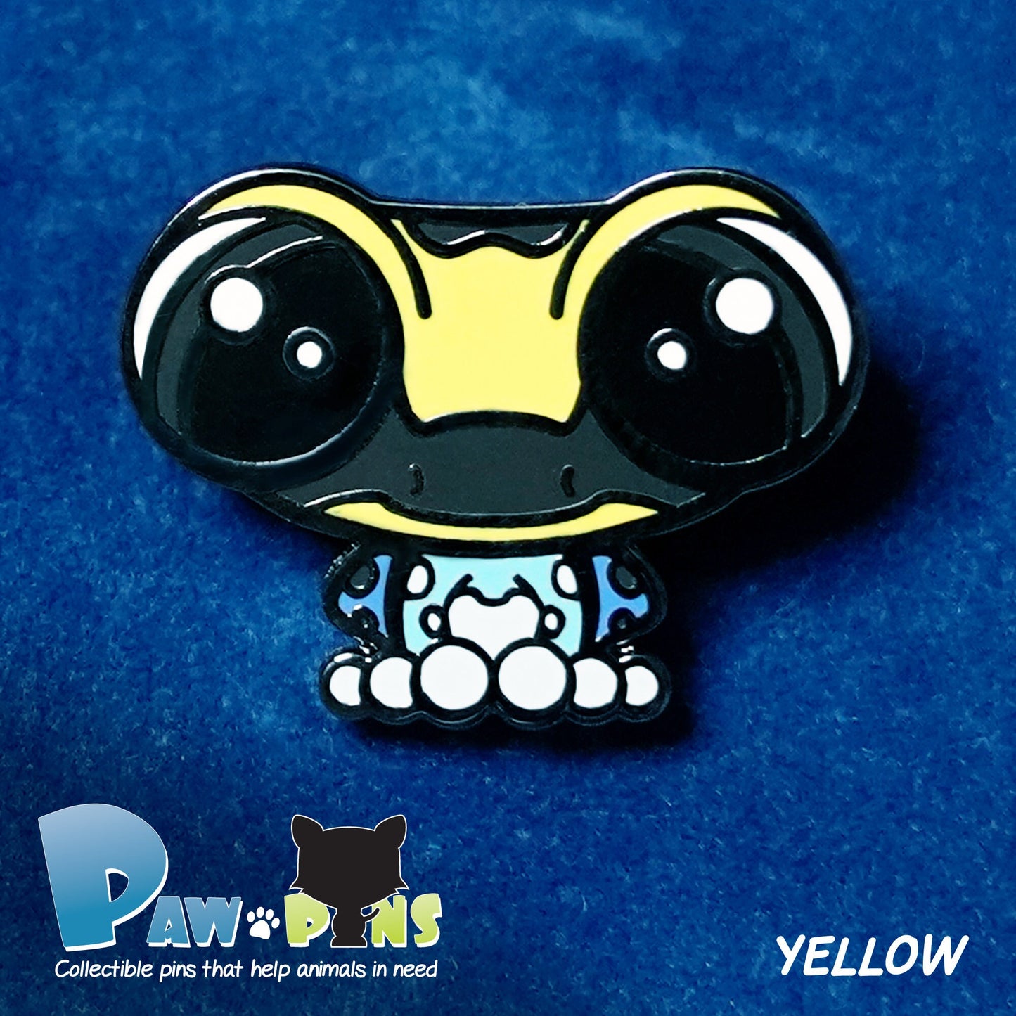 Hugo the Dart Frog - Hard Enamel Pin