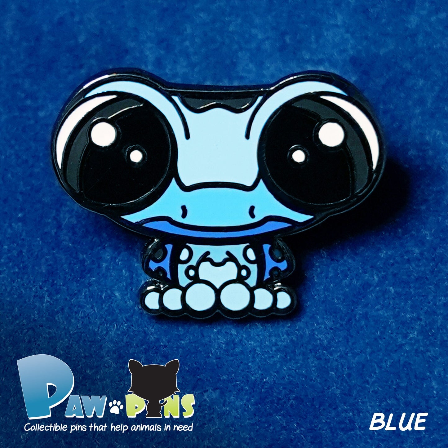 Hugo the Dart Frog - Hard Enamel Pin