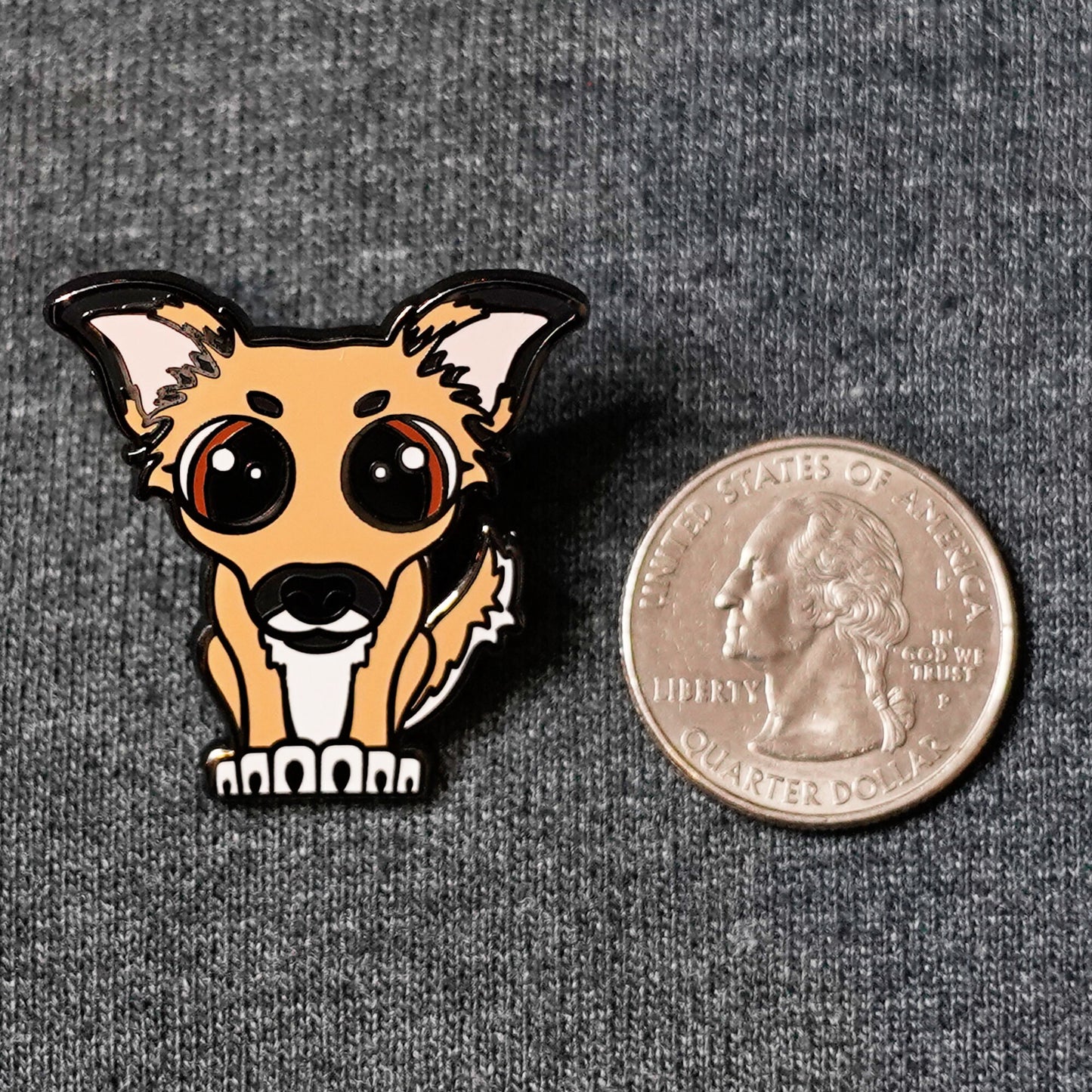 Layla the Dorgi - Hard Enamel Pin