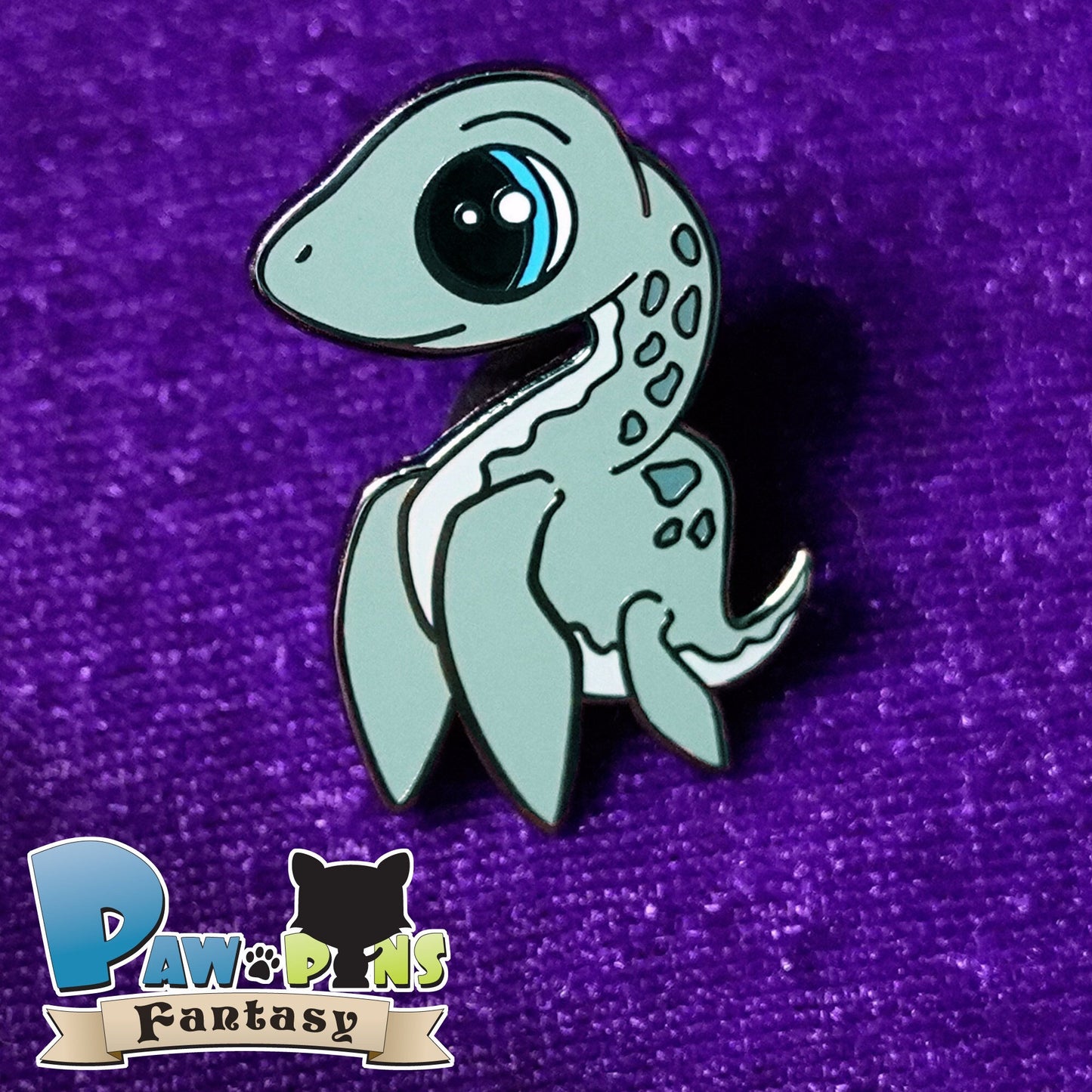 Bessie the Sea Monster - Hard Enamel Pin