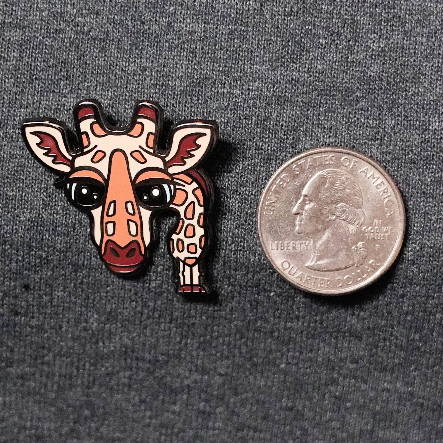 Gabby the Giraffe - Hard Enamel Pin