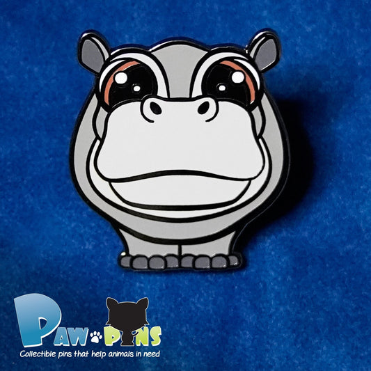 Happy the Hippo - Hard Enamel Pin