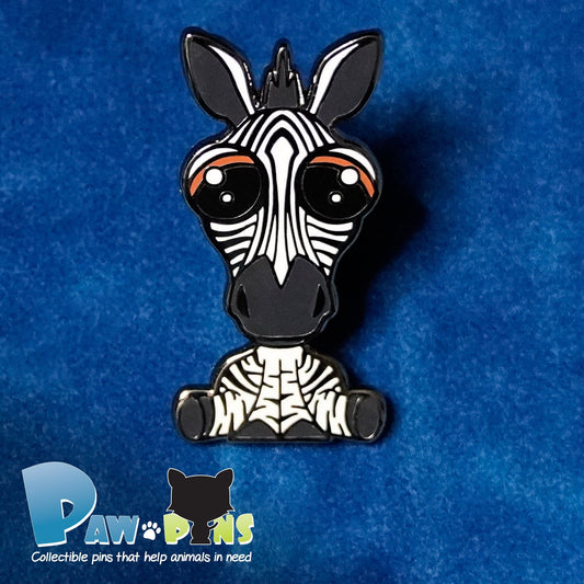 Zach the Zebra - Hard Enamel Pin