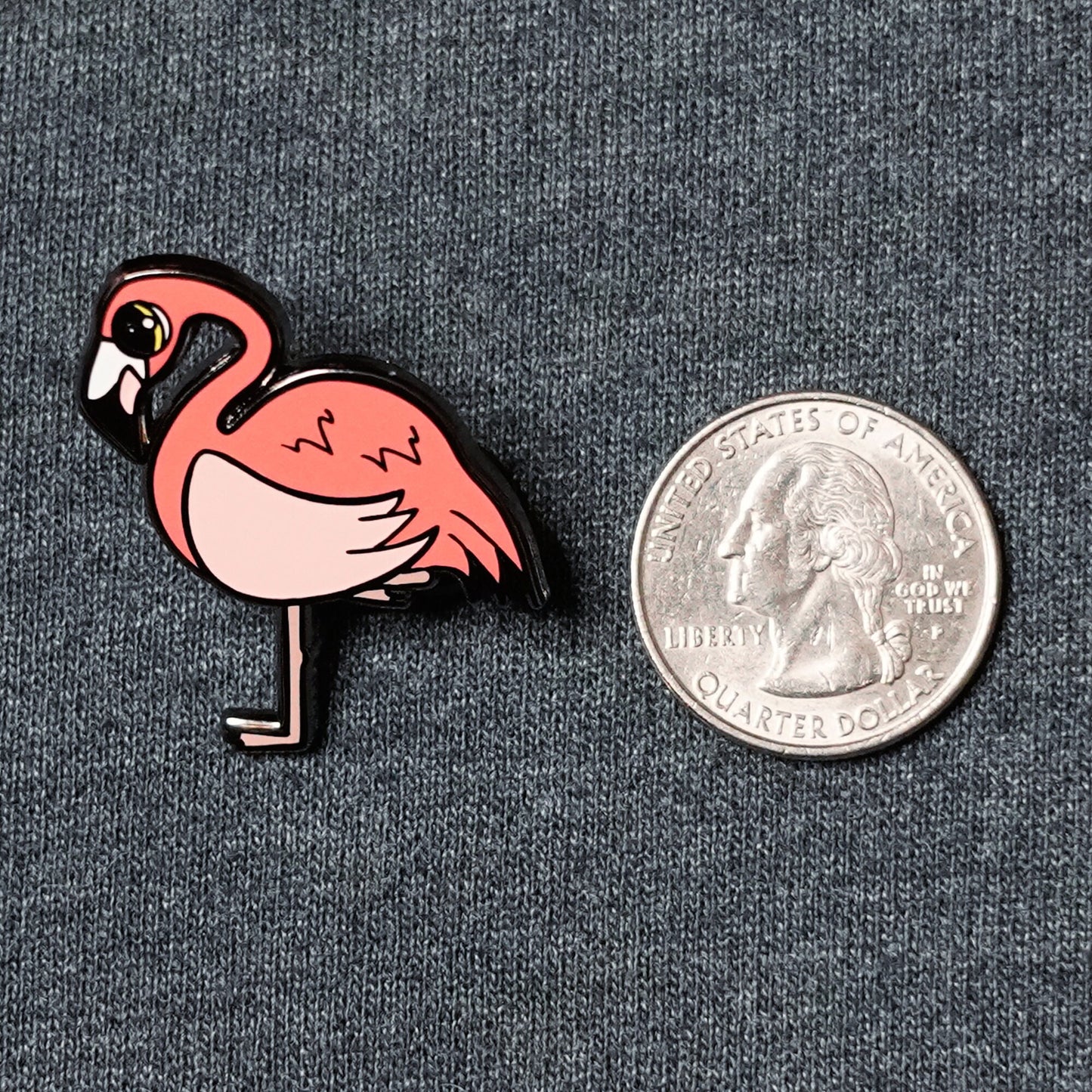 Fanny the Flamingo - Hard Enamel Pin