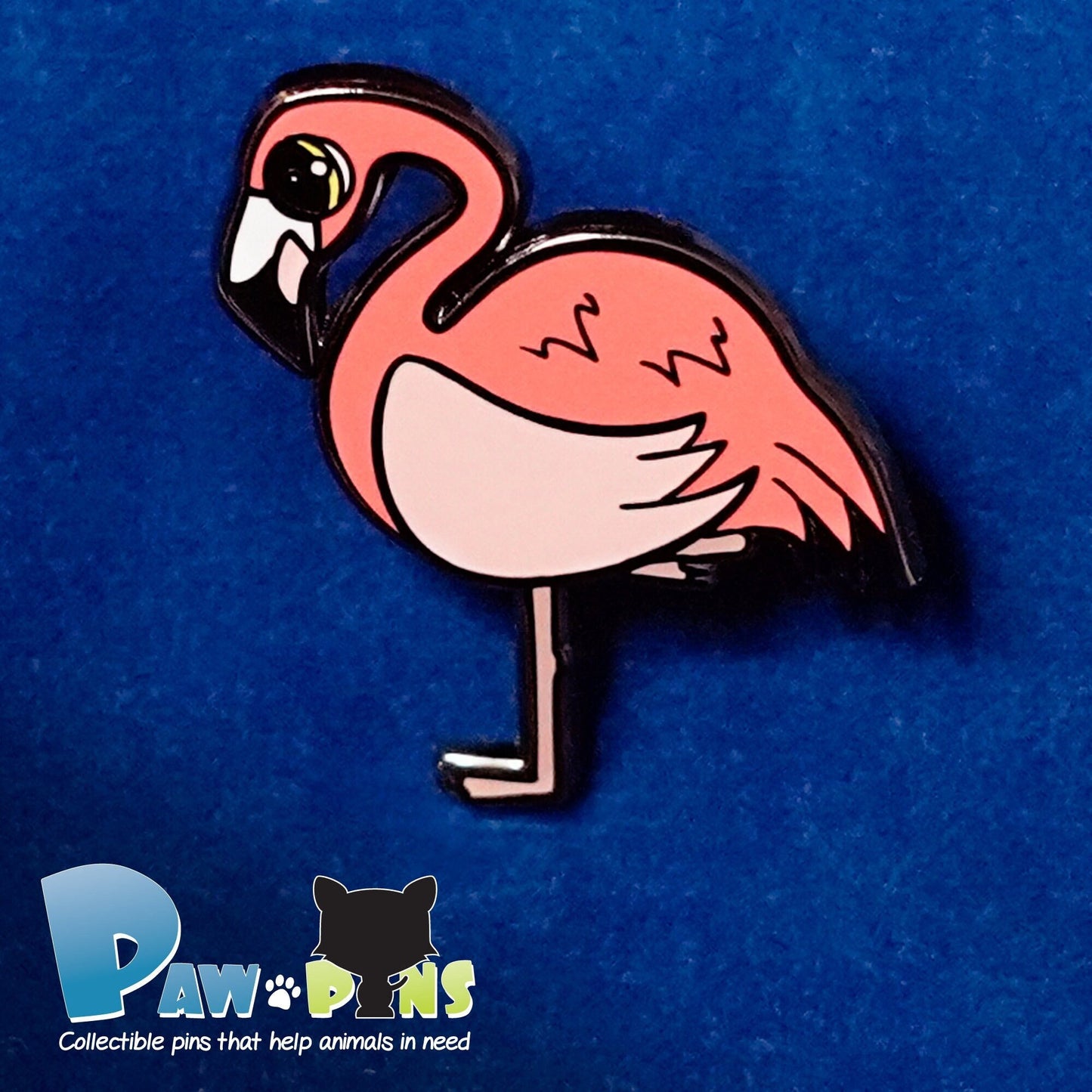 Fanny the Flamingo - Hard Enamel Pin