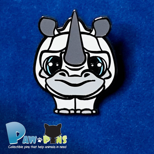 Rudy the Rhino - Hard Enamel Pin