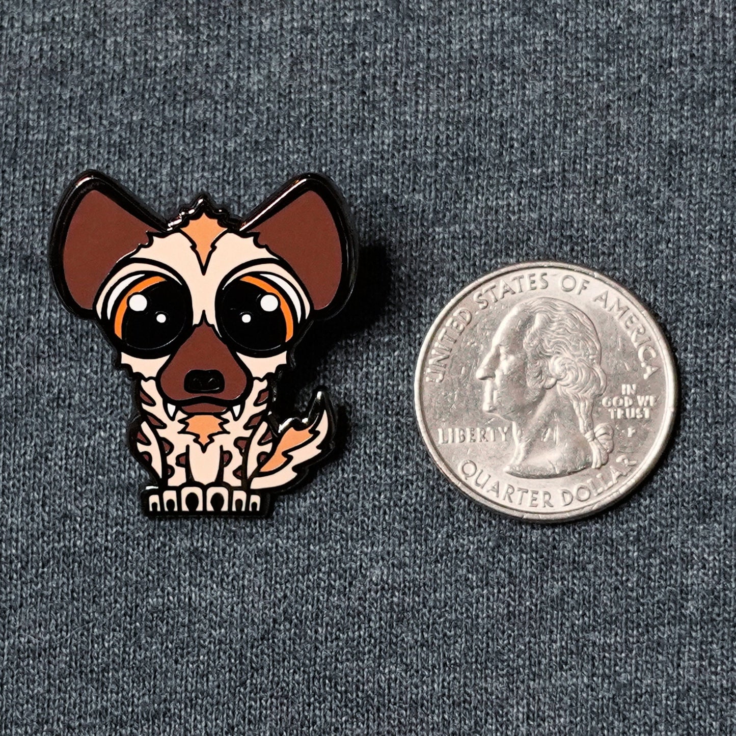 Hector the Hyena - Hard Enamel Pin