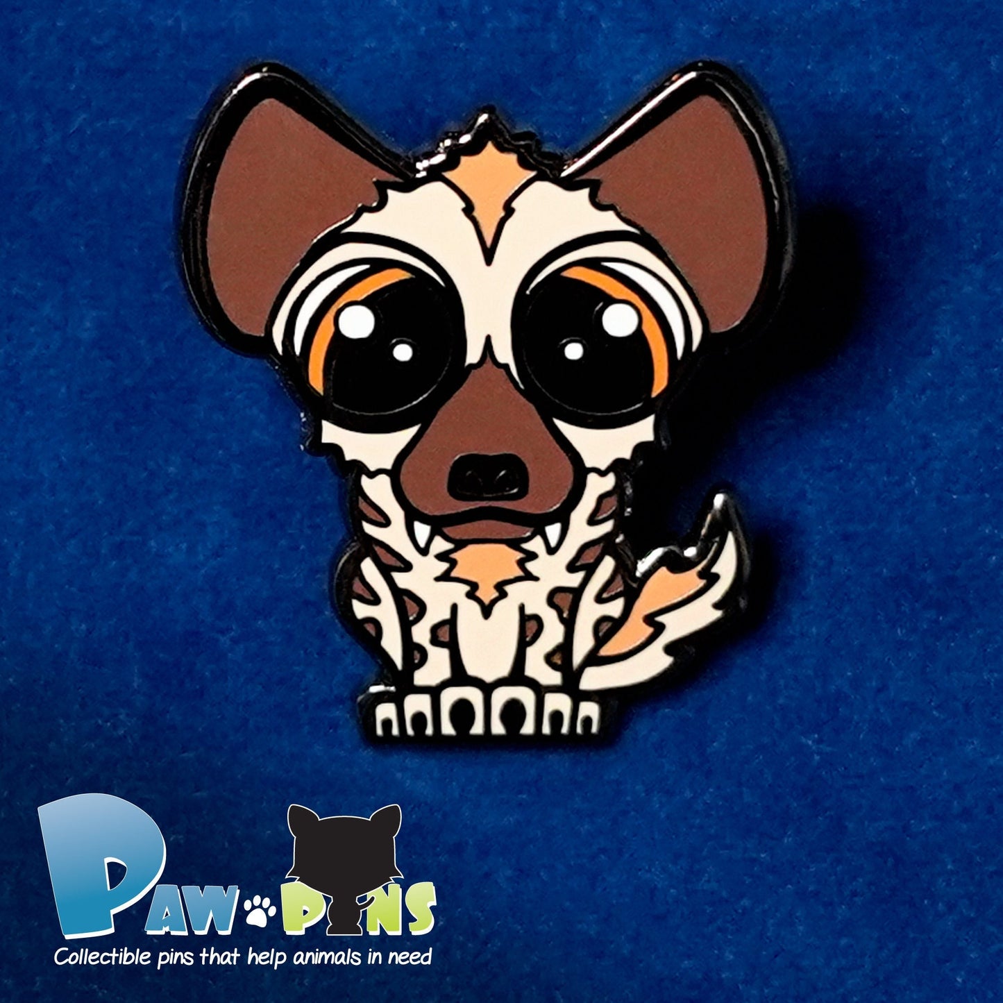 Hector the Hyena - Hard Enamel Pin