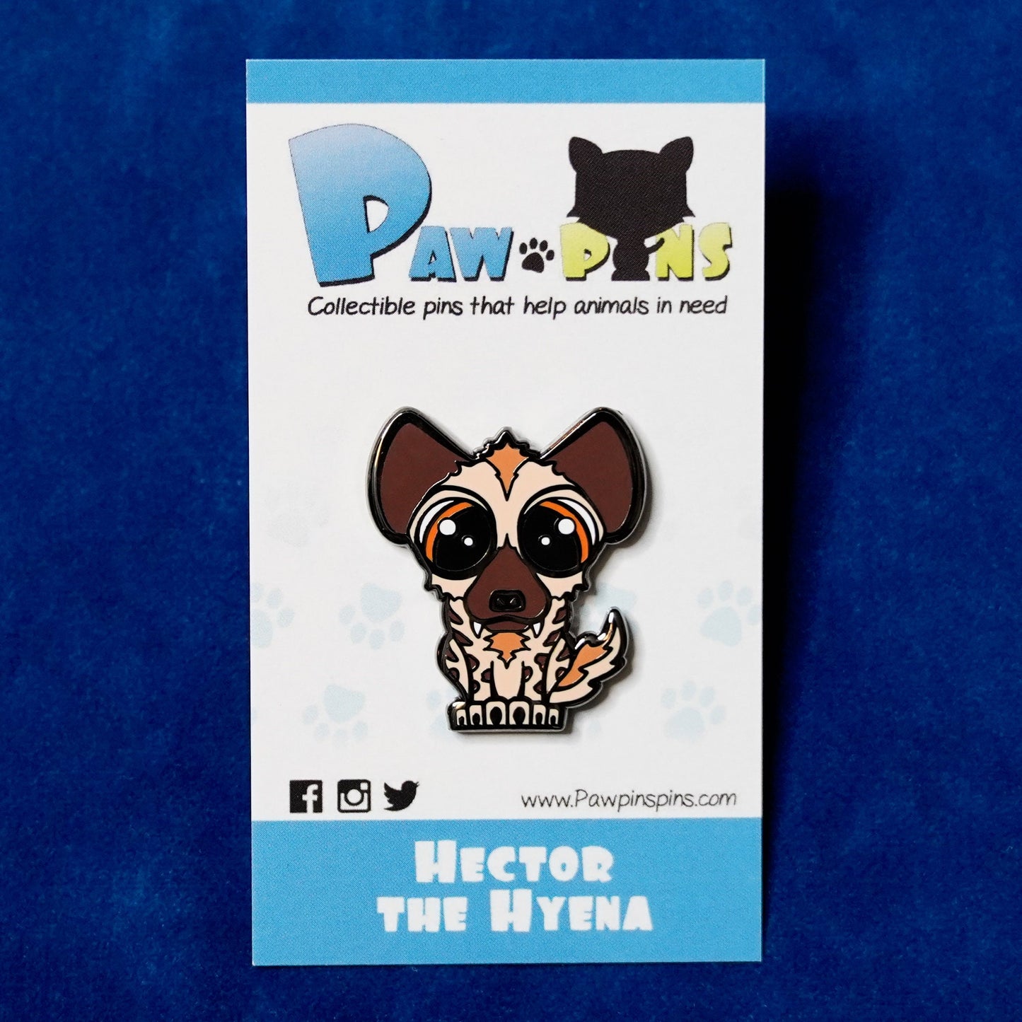 Hector the Hyena - Hard Enamel Pin