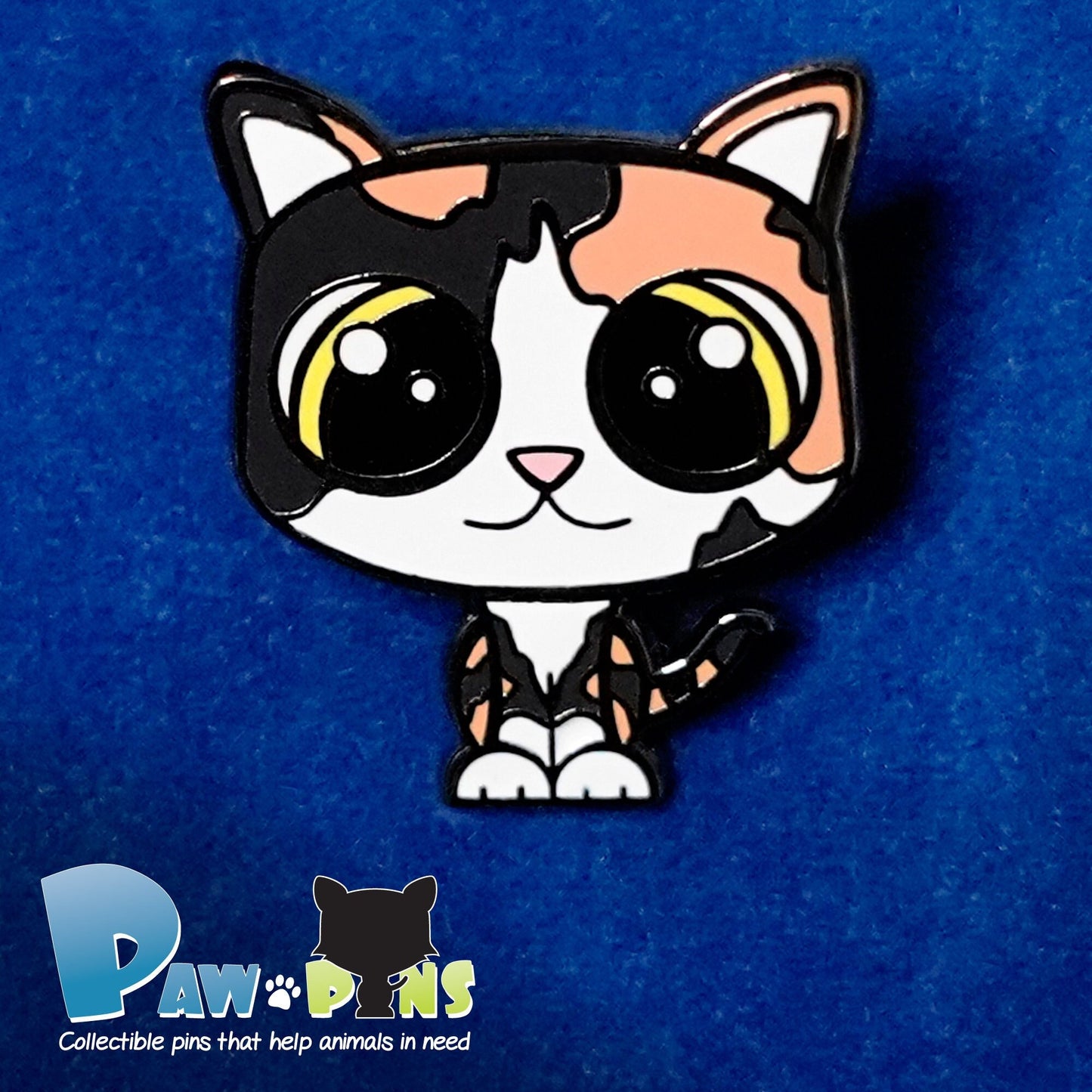 Milo the Calico - Hard Enamel Pin