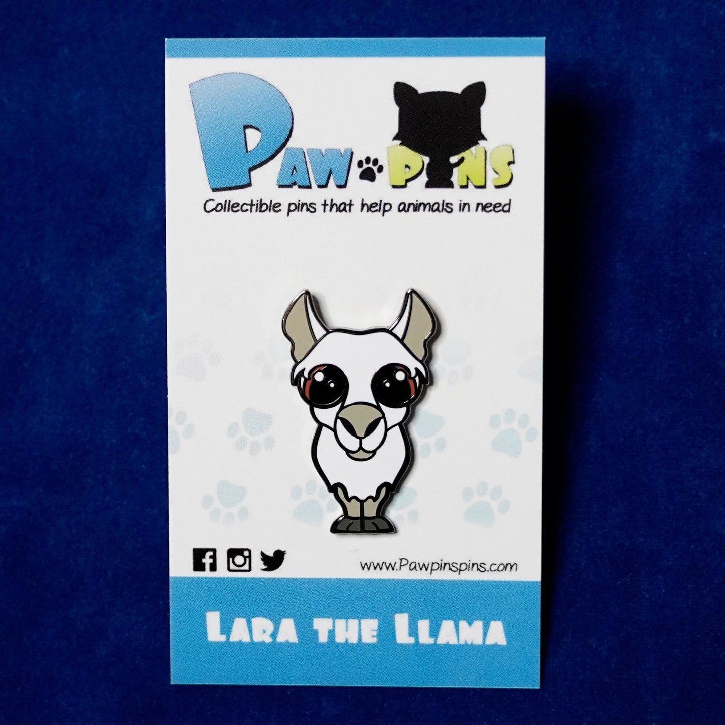 Lara the Llama - Hard Enamel Pin