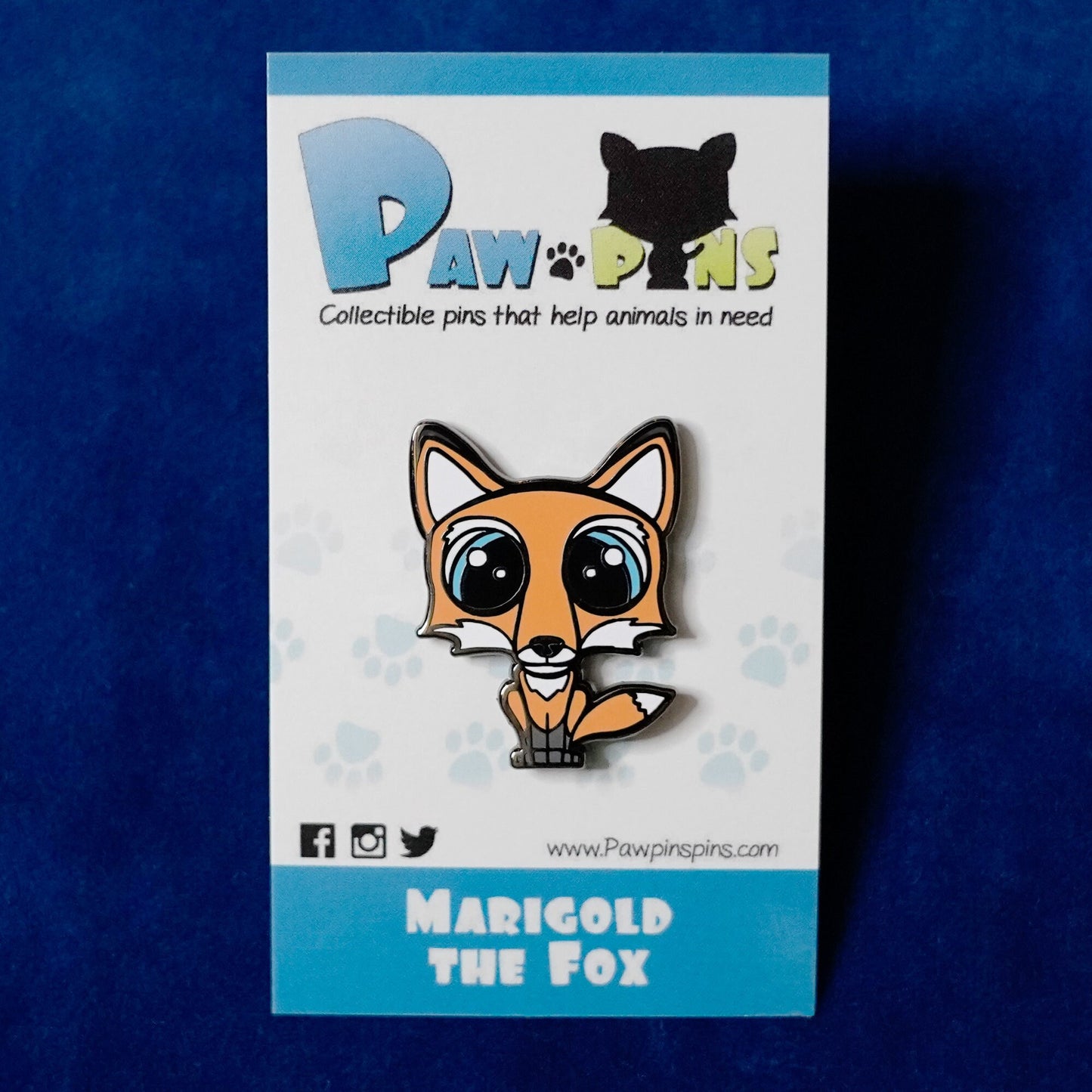 Marigold the Fox - Hard Enamel Pin