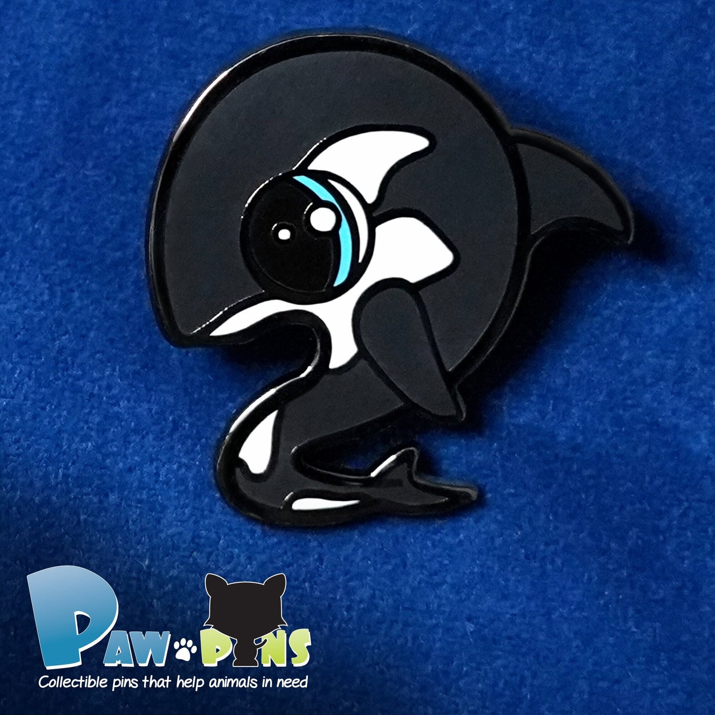 Nora the Orca - Hard Enamel Pin