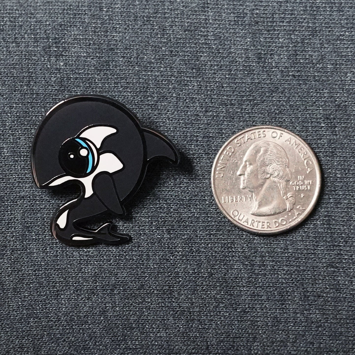 Nora the Orca - Hard Enamel Pin