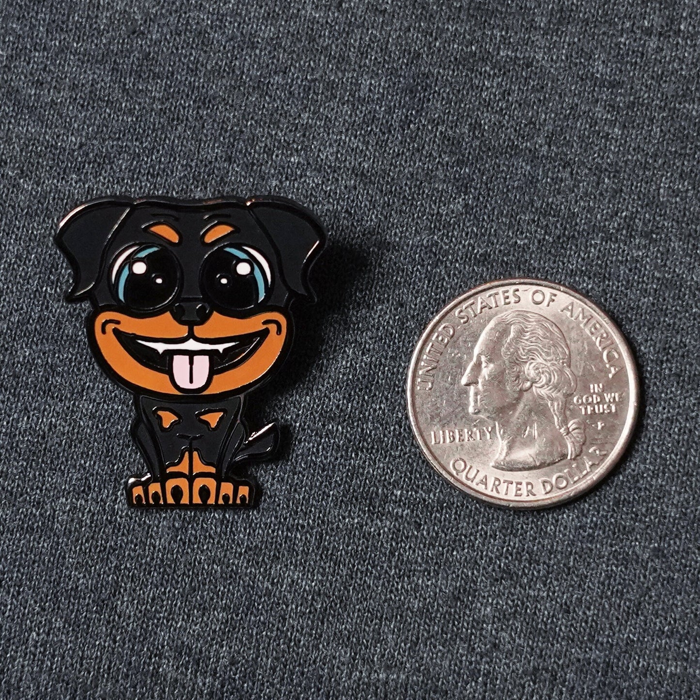 Sophia the Rottweiler - Hard Enamel Pin