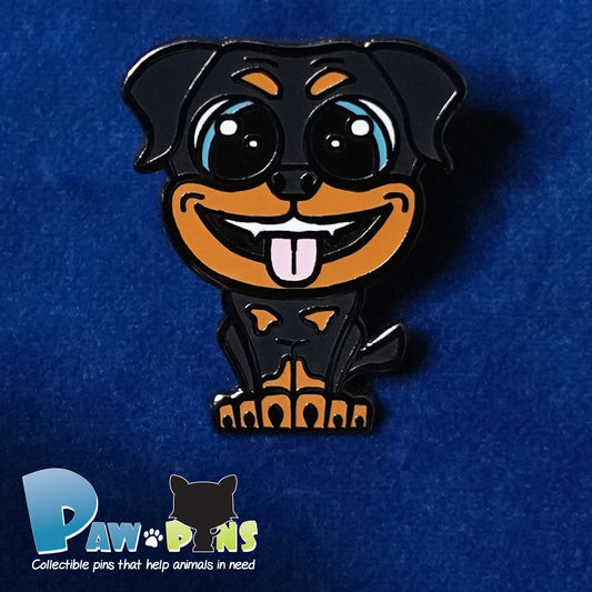 Sophia the Rottweiler - Hard Enamel Pin