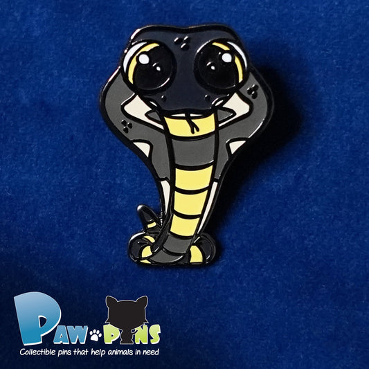 Candace the King Cobra - Hard Enamel Pin