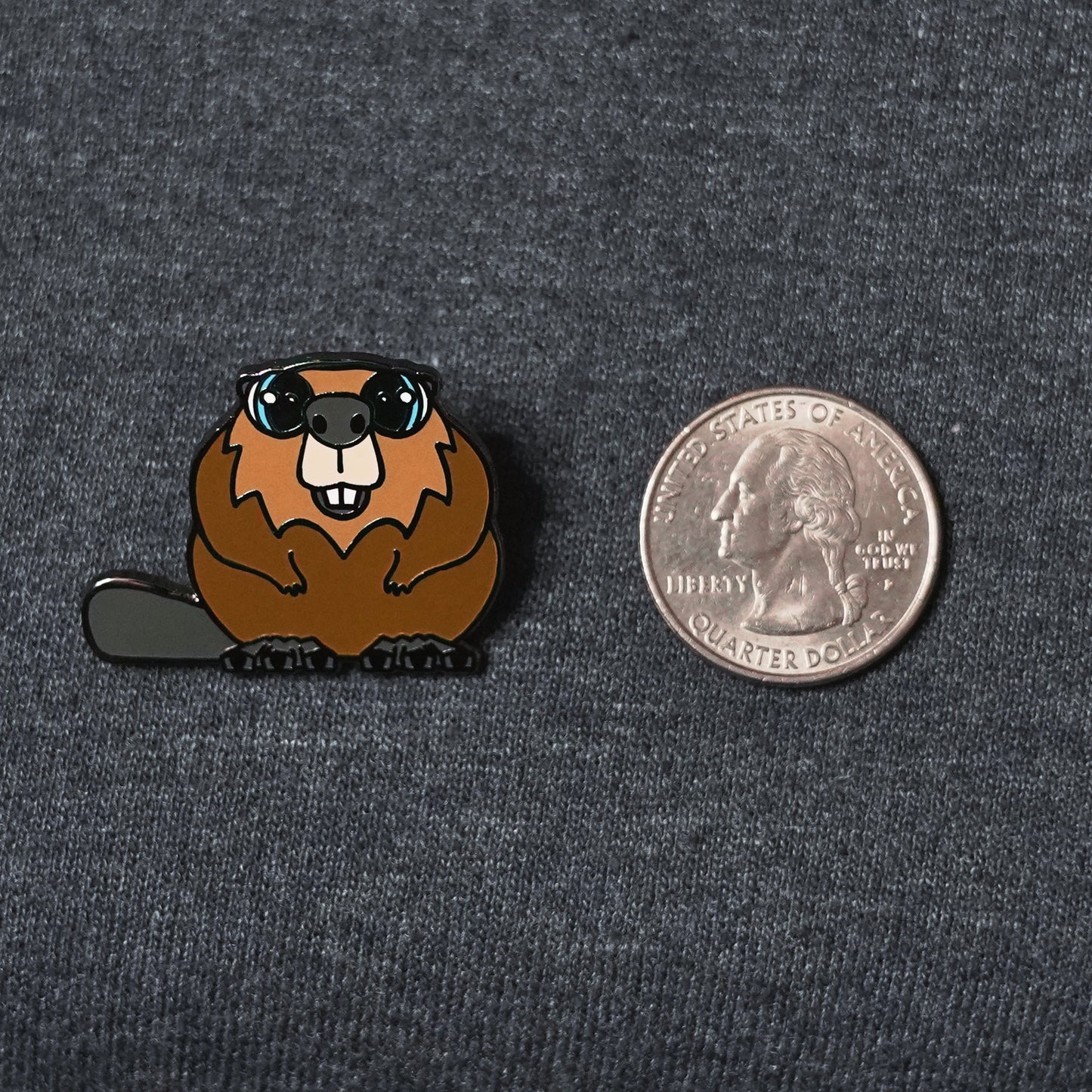 Bucky the Beaver - Hard Enamel Pin