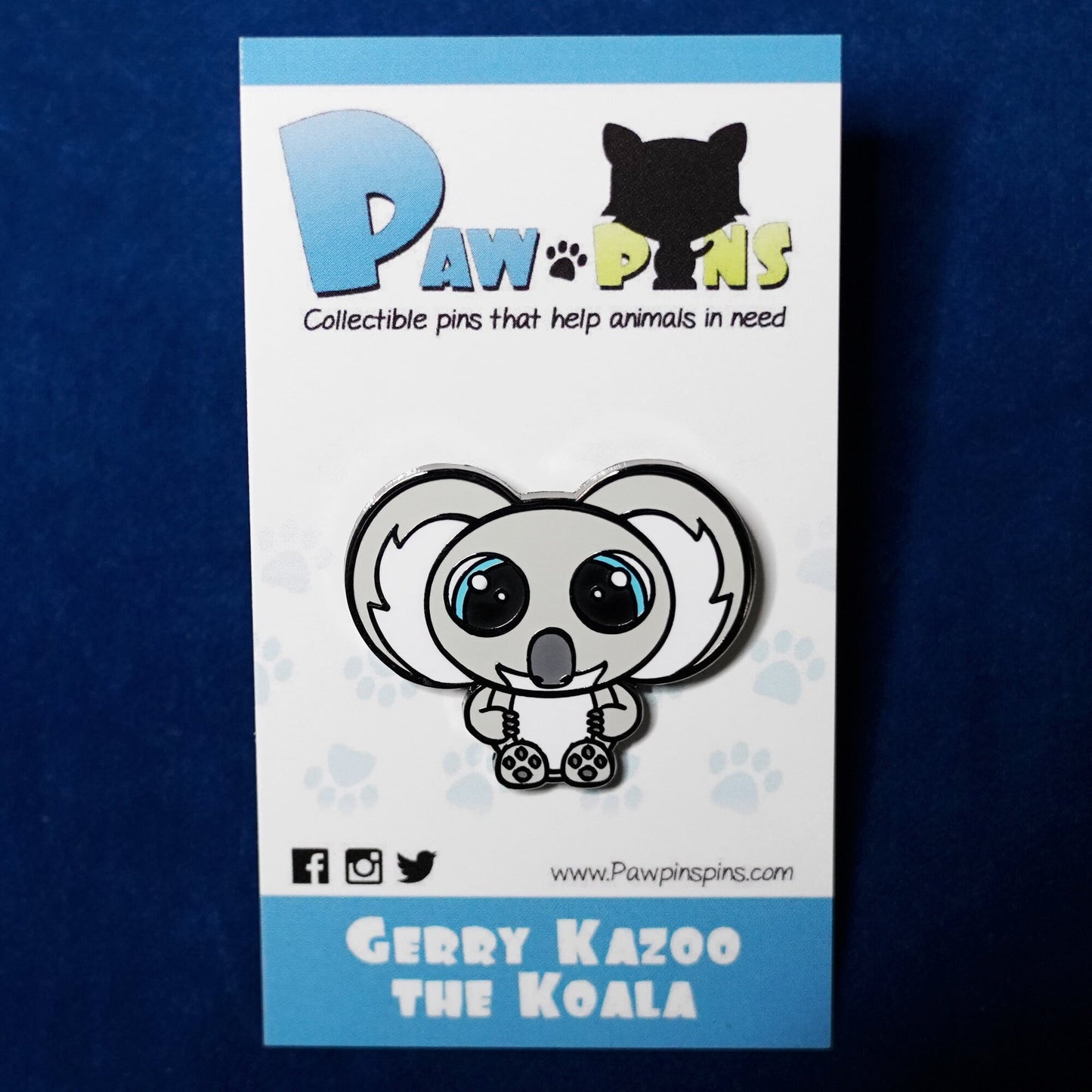 Gerry Kazoo the Koala - Hard Enamel Pin