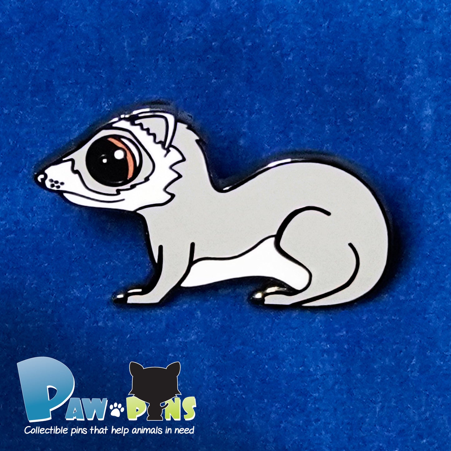 Milly the Ferret - Hard Enamel Pin