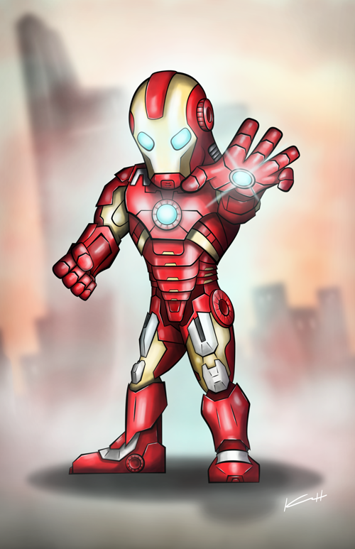 Iron Man Art Print