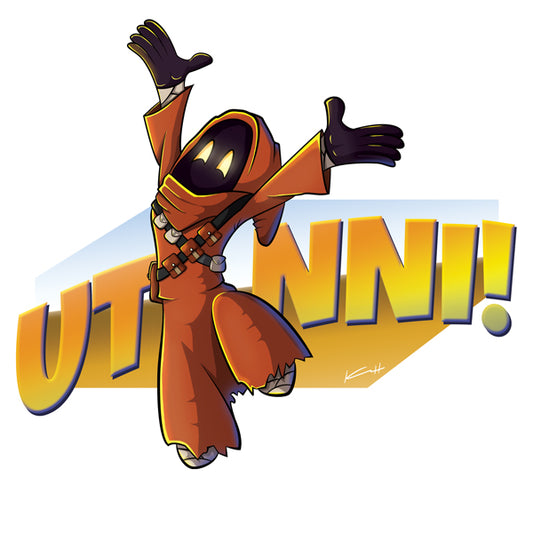 Jumpin' Jawa Art Print